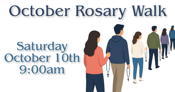 October Rosary Walk