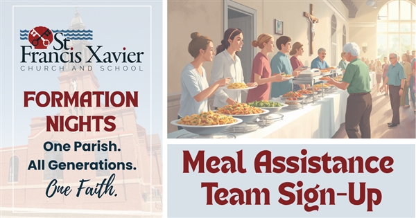Formation Night Meal Assistance Team