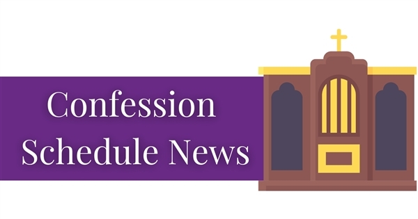 Upcoming Confession Cancellations