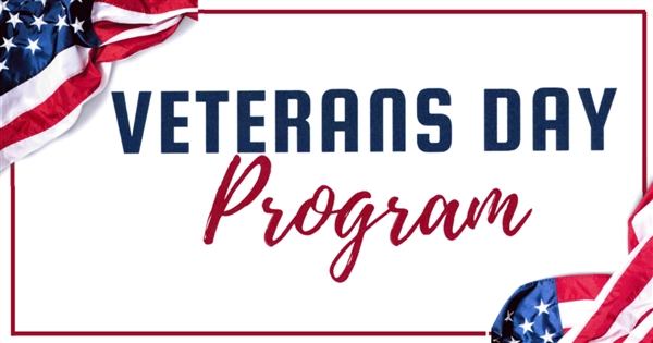 School Veterans Day Program