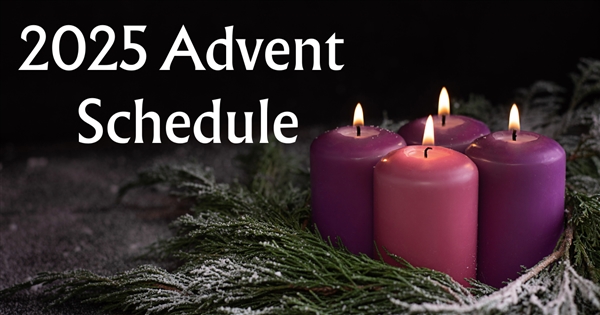 St. Francis Xavier Advent Schedule