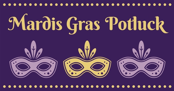 Save The Date: Mardi Gras Potluck