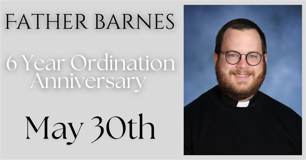 God Bless You Father Barnes!